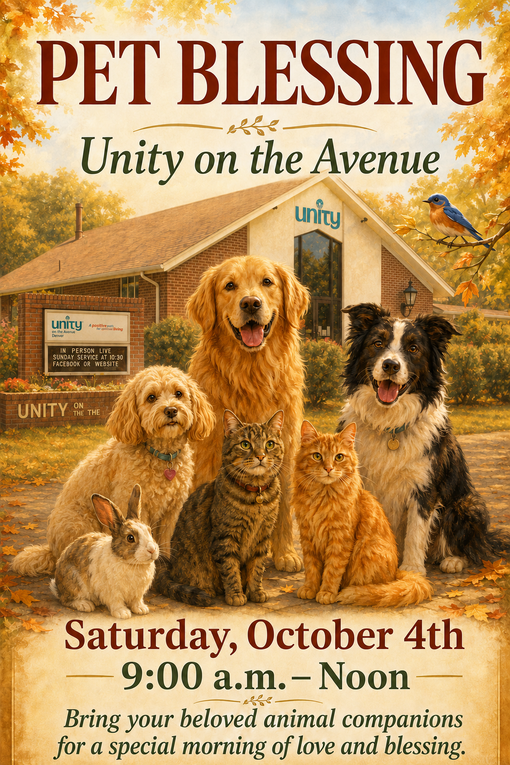 Pet Blessing Graphic